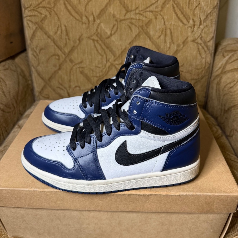 Nike Air Jordan 1 Retro High OG Midnight Navy DZ5485-401 Mens 7 Womens 8.5